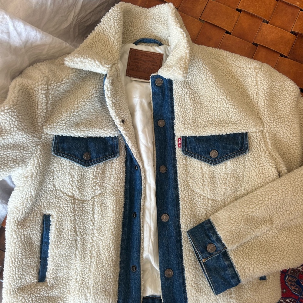 Levi's Ex-Boyfriend Sherpa Trucker Jacket